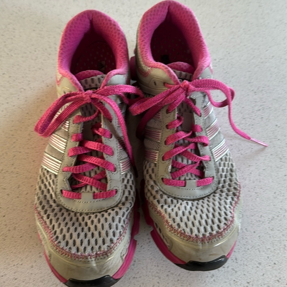 Adidas Climacool Women's Running Shoes Sneakers Size 9 Pink/Grey